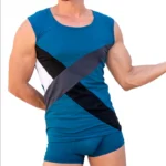 ست شورت نیمپا و زیرپوش آستین حلقه ای آتیس کد 2432105