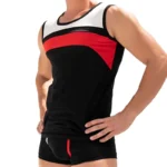 ست شورت نیمپا و زیرپوش آستین حلقه ای آتیس کد2432106