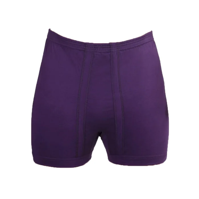 شورت پادار مردانه کمرکش لیفه ای بسته 3عددی بلکس (نیکوتن پوش) کد 3002