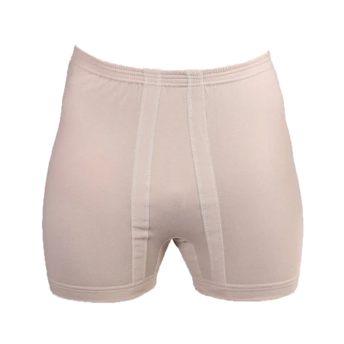 شورت پادار مردانه کمرکش لیفه ای بسته 3عددی بلکس (نیکوتن پوش) کد 3002