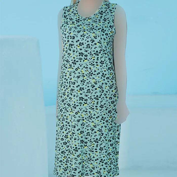 1742208161-IMG_5172 copy پیراهن آستین حلقه یقه گرد چاپدار کد 15416