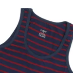 ست زیرپوش رکابی و شورت اسلیپ نخی Clevent کلونت کد 1701 طرح رینگی - Image 4