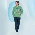 ست مردانه بلوز و شلوار چاپدار بلکس (نیکوتن پوش)