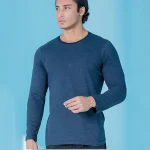 بلوز مردانه آستین بلند یقه گرد بلکس(نیکوتن پوش) کد ۲۲۱۱۲