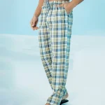 شلوار مردانه راحتی چهار خانه بلکس (نیکوتن پوش)