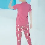 ست تیشرت و شلوار زنانه چاپدار بلکس (نیکوتن پوش) کد ۶۳۴۴۶