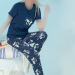 ست تیشرت و شلوار راحتی زنانه بلکس (نیکوتن پوش)