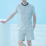 ست مردانه تیشرت و شلوارک بوکله بلکس (نیکوتن پوش) کد ۶۱۱۱۷-۱