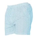 شورت باکسر مردانه دکمه دار کمرکش لیفه ای رنگی چاپدار بسته ۳ عددی بلکس(نیکوتن پوش) کد ۳۱۱۱۵