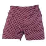 شورت باکسر مردانه دکمه دار کمرکش لیفه ای رنگی چاپدار بسته ۳ عددی بلکس(نیکوتن پوش) کد ۳۱۱۱۶