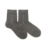 جوراب نیم ساق مردانه سوپر پنبه طرح 3 بلکس (نیکوتن پوش)