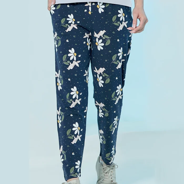 1748087343-IMG_6435 copy شلوار زنانه راحتی پنبه ای(خرگوش سرمه ای) بلکس (نیکوتن پوش) کد 51427