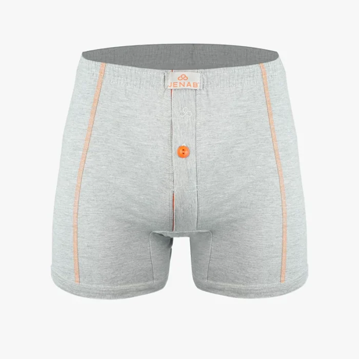 MELANJ-JELO شورت نیمپا دکمه دار جناب