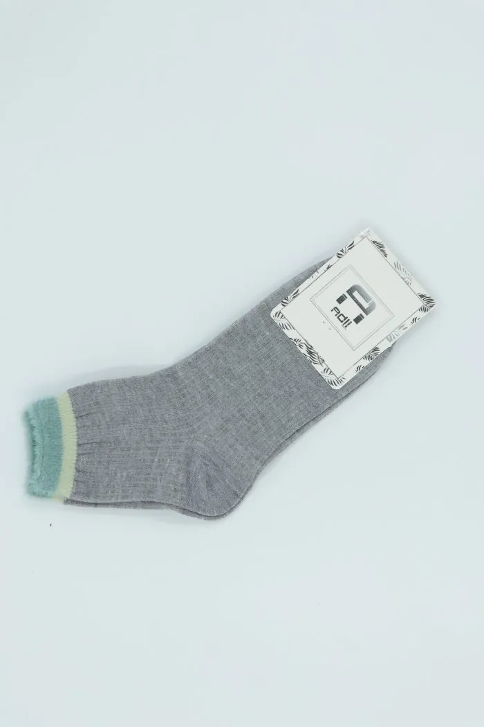 جوراب زنانه نیم ساق کد 144108