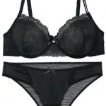 ست شورت و سوتین توری فنردار Barone بارون گلدوزی کد 1312129