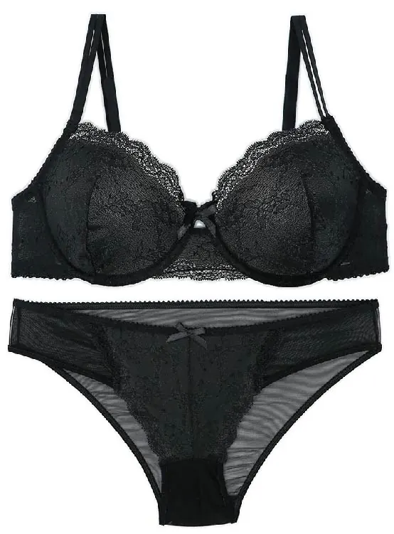 ست شورت و سوتین توری فنردار Barone بارون گلدوزی کد 1312129 ست شورت و سوتین توری فنردار Barone بارون گلدوزی کد 1312129