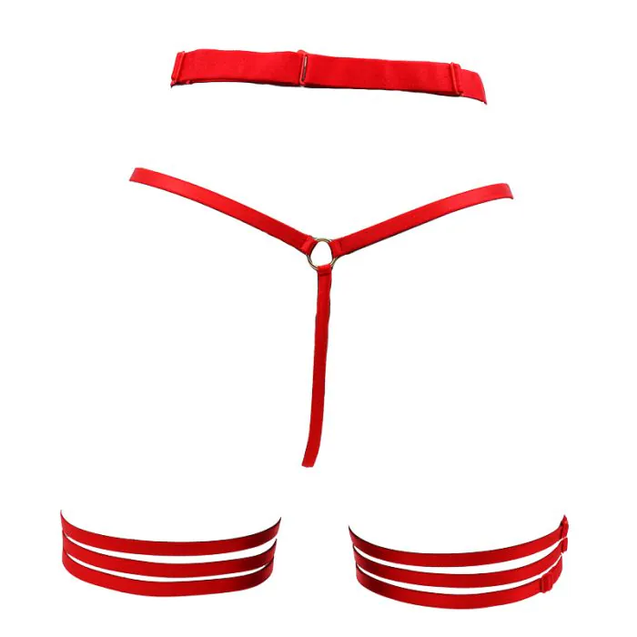 ست شورت فانتزی و دو عدد گارتر ران کد 1241104