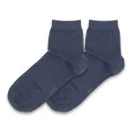 جوراب نیم ساق Clevent کلونت ساده طیف تیره کد 2100