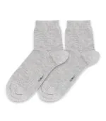 جوراب نیم ساق Clevent کلونت ساده طیف تیره کد 2100